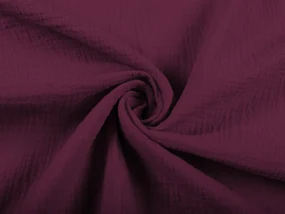 Biante Mušelínová plienka/dečka Nature MSN-044 Burgundská vínová - ZVÝHODNENÁ SADA 3 KS 70x70 cm - Sada 3 ks