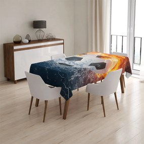 Sablio Obrus Futbalová lopta - 90x90 cm