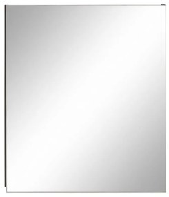 Sivá nástenná kúpeľňová skrinka so zrkadlom Støraa Wisla, 60 x 70 cm