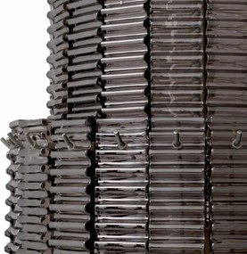 Toolight Toolight, závesné stropné svietidlo 62cm, 8xE14, APP1678-8CP, šedá, OSW-09313