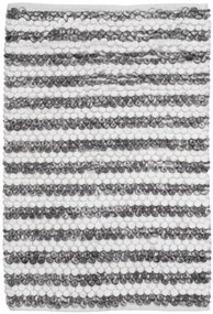 Kúpeľňový koberček LOOP čierny