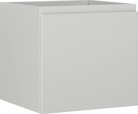 Mexen Orio, kúpeľňová skrinka 50 cm, 1 zásuvka, sivá matná, 91A10-05047-1-BF62