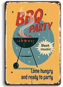 Ceduľa BBQ Party