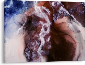 Obraz - Fialový mramor N⁰3 (70x50 cm)