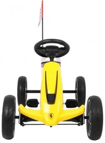 RAMIZ Detská kára Ferrari 8931 - žltá