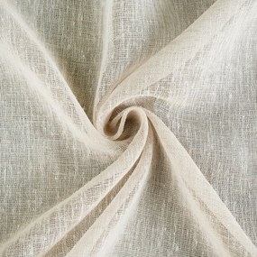 ZÁVES NA PÁSKE ANGELICA 140X270 CM BÉŽOVÁ