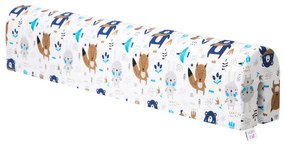 Chránič na detskú postieľku medveď a líška, 70 cm