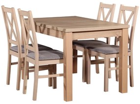 Jedálenská zostava Samuel 1+4 ST30 W113 sonoma