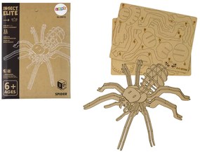 Lean Drevené 3D puzzle - Pavúk 31 prvkov