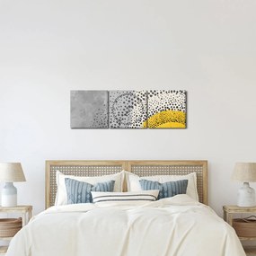 Obraz - Abstraktná maľba pláže N⁰3 (s hodinami) (90x30 cm)