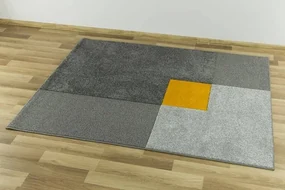 Koberec Agnella Meteo Nelio 3D zlatý