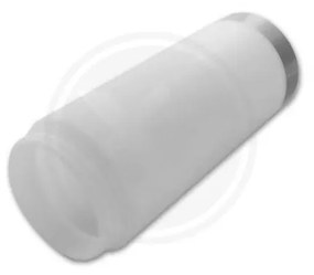 Tienidlo Manila 67 mm na záhradné lampy - strieborné Strieborná