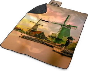 Sablio Plážová deka Veterné mlyny: 200x140 cm