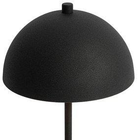 Retro stolná lampa čierna so zlatom - Magnax Mini