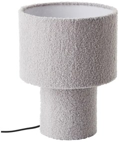Brilliant - Stolná lampa TEDDY 1xE27/20W/230V sivá