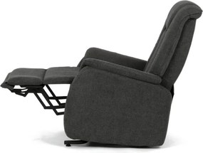 Polohovacie kreslo sivé, elektrické TV-L8963 GREY2