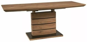 Rozkládací jídelní stůl Leonardo 140/180 cm dub artisan