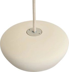 Moderná závesná lampa béžová s okrúhlym tienidlom 3-svetelná - Concerto