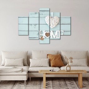 Obraz - I love home (150x105 cm)