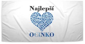 Sablio Uterák Najlepší otecko - 70x140 cm