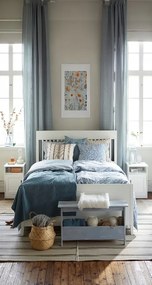 IKEA VIRKLUND Koberec béžový/tmavošedý 160x230 cm