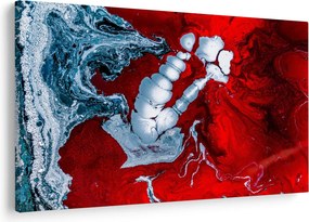 Obraz abstraktných škvŕn (90x60 cm)