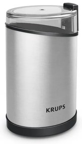 Krups - Elektrický mlynček na kávu 85g FAST-TOUCH 200W/230V chróm