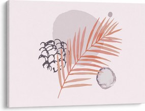 Obraz - Fialový minimalizmus N⁰3 (70x50 cm)
