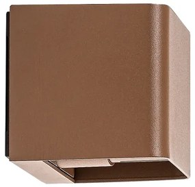 Rabalux 77169 - LED Vonkajšie nástenné svietidlo HALLSTATT LED/10W/230V IP54 hnedá