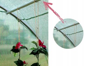 Fóliovník s 8 segmentmi STRETCH 1000x400 cm zelený