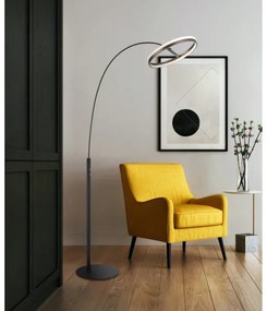 Globo 67179S - LED stmievateľná dotyková stojacia lampa DELLA 24W/230V 3000-6000K