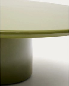 Betónový okrúhly Záhradný konferenčný stolík ø 110 cm Albanella – Kave Home