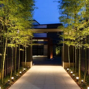 LED Vonkajšia lampa LED/10W/230V 25cm 4000K IP65 šedá