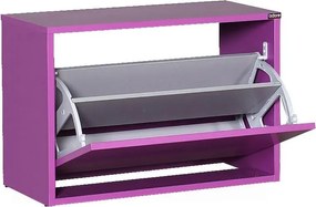 Botník (skrinka na topánky) Tosina 1 (fialová). Akcia -13%. Vlastná spoľahlivá doprava až k Vám domov. 1094533