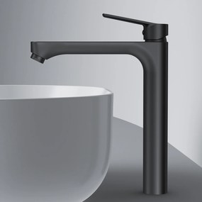 Umývadlová batéria AM.PM Hit FTA92022 vysoká, čierna