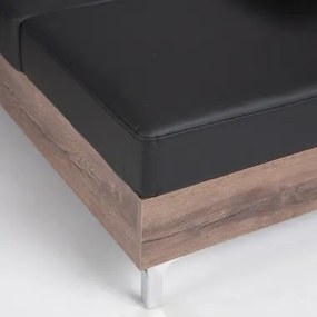 Moderná sedacia súprava Orbita, artisan / sivá Roh: Orientace rohu Pravý roh