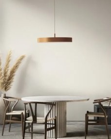 Moderný LED luster Marcello CCT 60 Cct zlatá s diaľkovým ovládaním