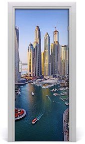 Fototapeta samolepiace na dvere Dubaj záliv 75x205 cm