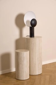 Sada 2 ks odkládacích stolků DICE béžový kámen