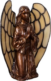 Dekorativná lampa Tiffany anděl - 20*18 cm 1x E14 / Max 40W