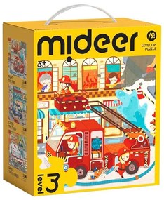 Mideer Puzzle LEVEL UP! 03 Záchranári