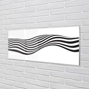 Obraz na akrylátovom skle Zebra pruhy vlna 120x60 cm