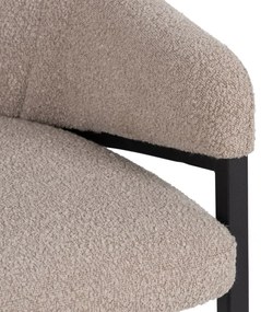 Béžové kreslo – Ixia