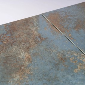 Jedálenský stôl Westin II 160 x 90 cm, tyrkysová