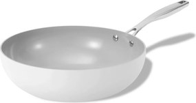 Elmich Nepriľnavá keramická Wok panvica Vital Ø 28 cm - krémovo biela