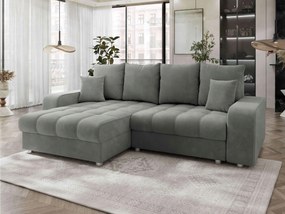 Mirjan24 Rohová sedačka do obývačky DUBLIN - šedá 1