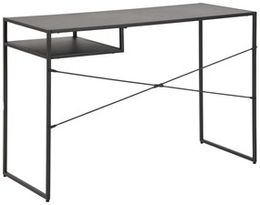 Dizajnový písací stôl Layton čierny