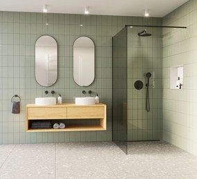 Invena Kalitea, podomietková umývadlová batéria s iBOX montážnou krabicou, čierna matná, INV-BP-72-U04-V