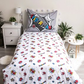 Jerry Fabrics Bavlnené obliečky 140x200 + 70x90 cm - Spider-man "Pop"