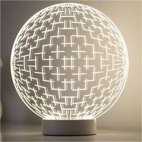 Paulmann Paulmann 79533 - LED Stolná lampa WOOL LED/3W/230V W0803E